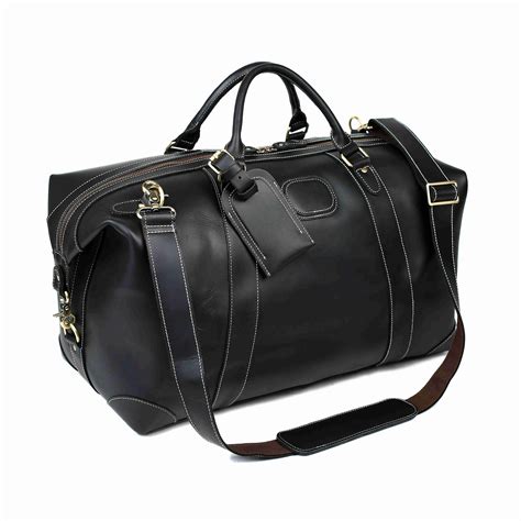 fake leather duffle bag|leather duffel travel bag.